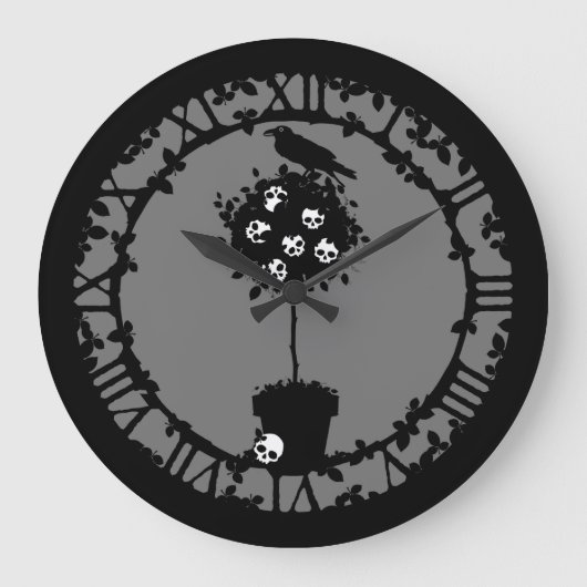 Grande Horloge Ronde Topiaire (Recto)