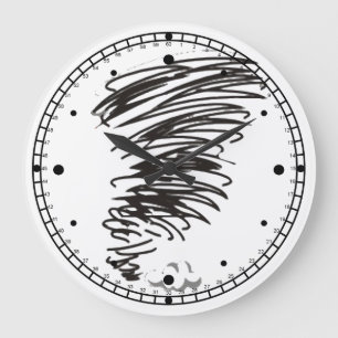 Grande Horloge Ronde Tornade