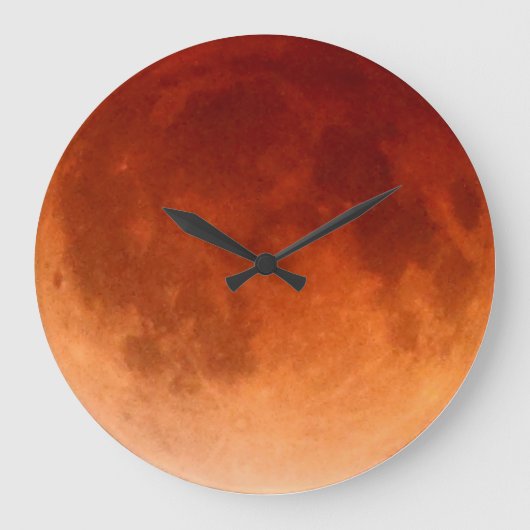 Grande Horloge Ronde Total Lunar Eclipse Blood Moon Clock (Recto)