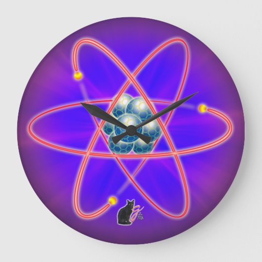 Grande Horloge Ronde Totalement atomique (Recto)