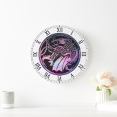 Grande Horloge Ronde Tour de dragon celtique (Maison)