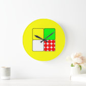 Grande Horloge Ronde Tour de France Jerseys 3 Jaunes (Maison)