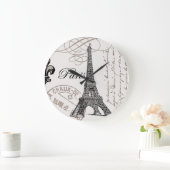 Grande Horloge Ronde Tour moderne d'Eiffel (Maison)