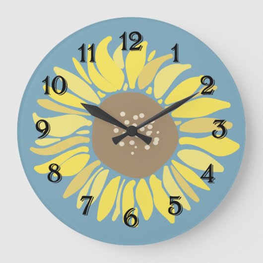 Grande Horloge Ronde Tournesol (Recto)