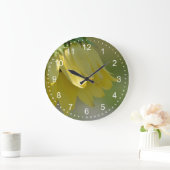 Grande Horloge Ronde Tournesol unique (Maison)