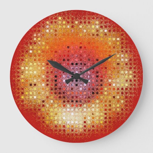 GRANDE HORLOGE RONDE TOURNESOLS (Recto)