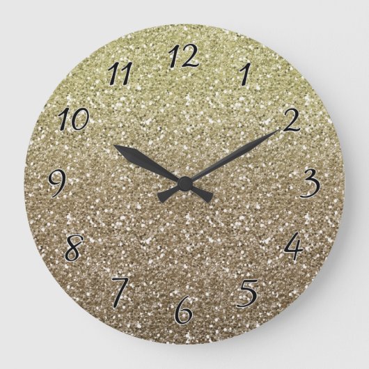 Grande Horloge Ronde Tous That Glitters (Recto)