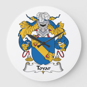 Grande Horloge Ronde Tovar Famille Crest