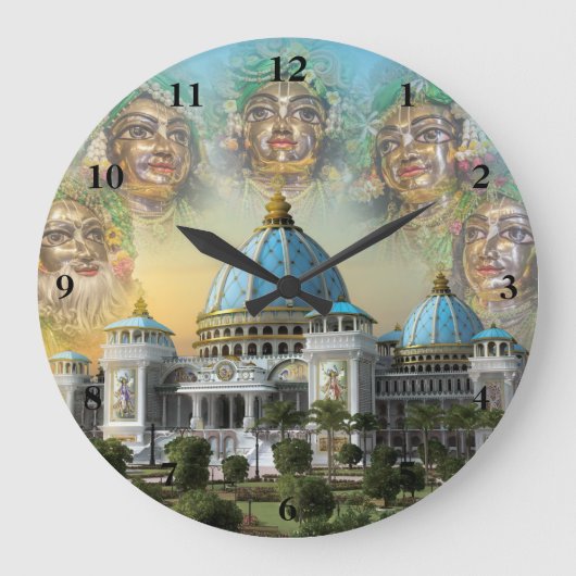 Grande Horloge Ronde TOVP/Pancha Tattva Clock (Recto)