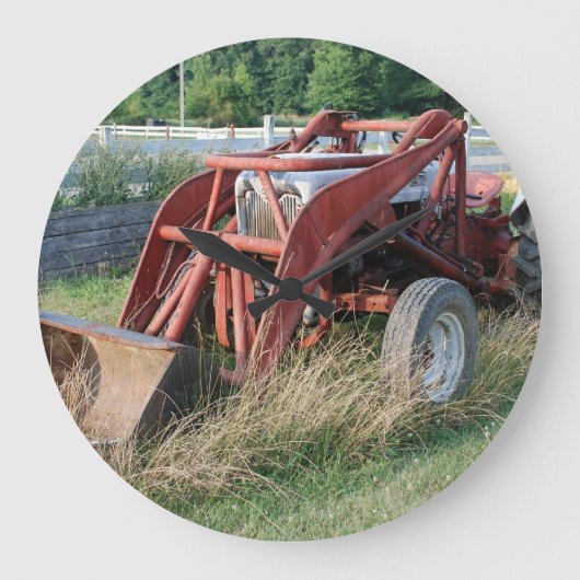 Grande Horloge Ronde tracteur (Recto)