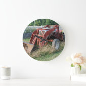 Grande Horloge Ronde tracteur (Maison)