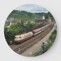 Train de voyageurs à Saint-Goar