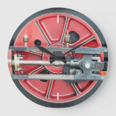 GRANDE HORLOGE RONDE TRAINS À VAPEUR (Recto)