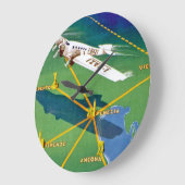 Grande Horloge Ronde Transadriatica Navigazione Aerea (Angle)