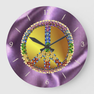 Grande Horloge Ronde Trésor de paix