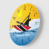Grande Horloge Ronde Trinité-et-Tobago Surfer (Angle)