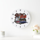 Grande Horloge Ronde Trio de l'itinéraire 66 (Maison)