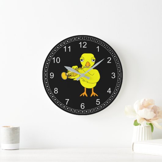 Grande Horloge Ronde Trompette (Maison)