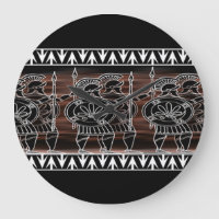Troupe de la figure noire grecque