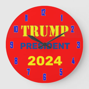 GRANDE HORLOGE RONDE TRUMP 2024