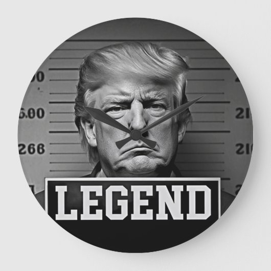 Grande Horloge Ronde Trump Légende (Recto)