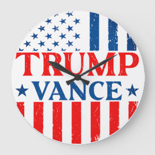 Grande Horloge Ronde Trump Vance 2024