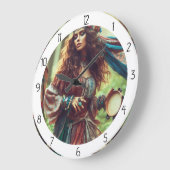 GRANDE HORLOGE RONDE TSIGANE (Angle)