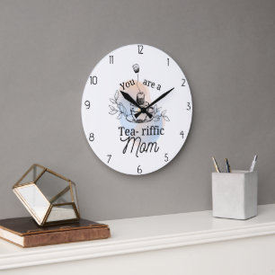 Grande Horloge Ronde tu es une maman formidable