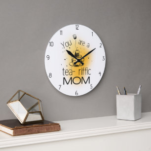 Grande Horloge Ronde tu es une maman formidable