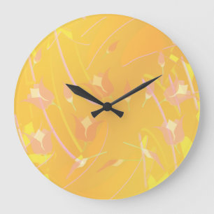 Grande Horloge Ronde Turkish Poppy