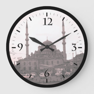Grande Horloge Ronde Turquie Vintage Istanbul La mosquée Yeni Camii Mon