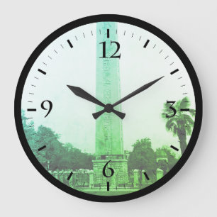 Grande Horloge Ronde Turquie vintage Istanbul Obélisque de Theodosius L