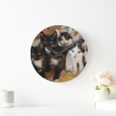 Grande Horloge Ronde Tuxedo (Maison)