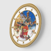 Grande Horloge Ronde 'Twas the Night Before Christmas (Angle)