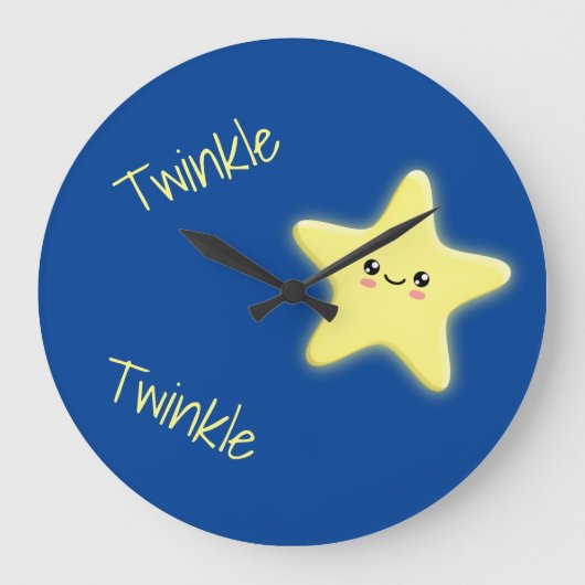 Grande Horloge Ronde Twinkle (Recto)
