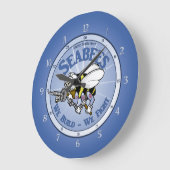 Grande Horloge Ronde U.S. Bataillon de construction de marine (Angle)