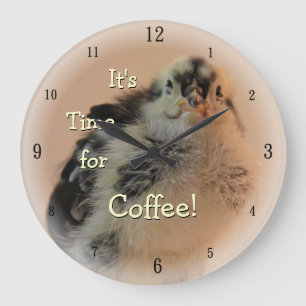 Grande Horloge Ronde Ugly Chick