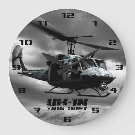 Grande Horloge Ronde UH-1N Twin Huey (Recto)