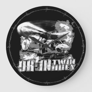 Grande Horloge Ronde UH-1N Twin Huey