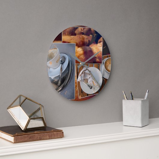 Grande Horloge Ronde Un arrêt rapide.. (Bureau)