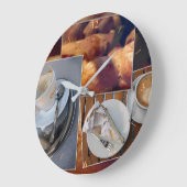 Grande Horloge Ronde Un arrêt rapide.. (Angle)