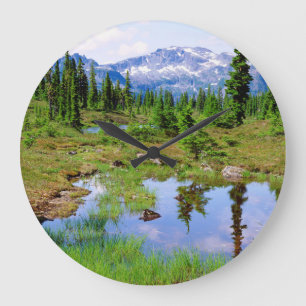 Grande Horloge Ronde Un lac glaciaire dans l'arrière-pays de l'île de V