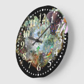 Grande Horloge Ronde Un Monde À Vous (Angle)