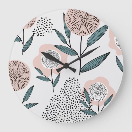Grande Horloge Ronde Une rose (Recto)