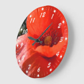 Grande Horloge Ronde Upright poppy (Angle)