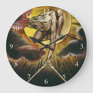Grande Horloge Ronde Urizen - William Blake - l'antique des jours