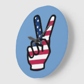 Grande Horloge Ronde US Victory Sign (Angle)