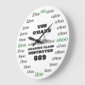 Grande Horloge Ronde USS O'Hare (DD-889) (Angle)