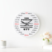 GRANDE HORLOGE RONDE USS PERKINS (DD/DDR-877) (Maison)