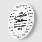 Grande Horloge Ronde USS Radford (DD/DDE-446) (Angle)